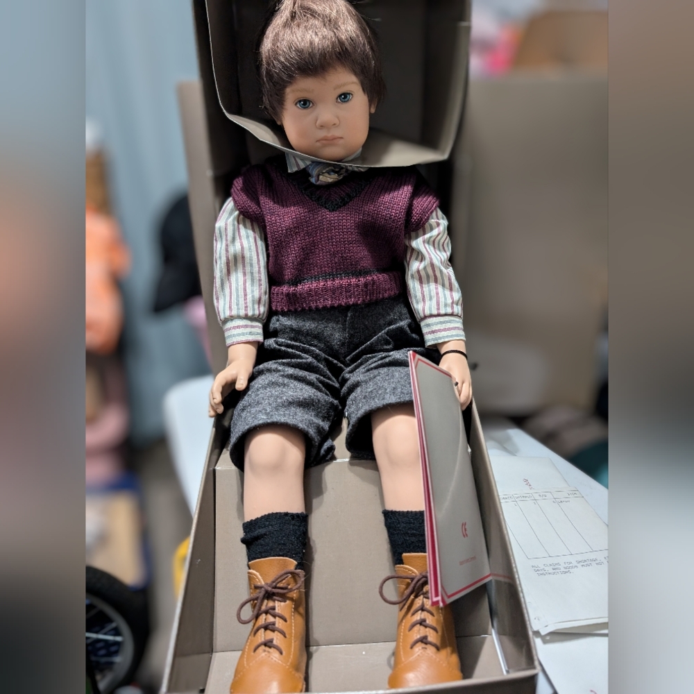 Sigikid Sabine Esche Child Doll Leroy